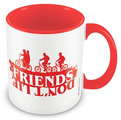 Stranger Things (Friends Don't Lie) Red Coloured Inner Mug