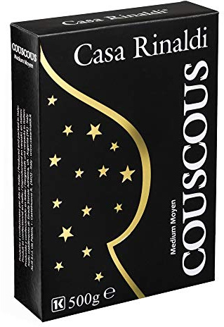 Casa Rinaldi Cous Cous aus Harteweizengrieß in der Packung 500g