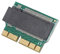 KSTE SSD Adapter, SSD Nvme Adaptateur, Disque Dur SSD à NVMe Adaptateur de Carte for concerter 2013 2014 2015 Mac Book