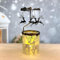 Rotierender Kerzenhalter aus Metall Dreh Spinning Teelicht drehbare Teelichthalter Karussell, Metall Teelichthalter Karussell Dekoration, Weihnachtsdekoration für Geschenk für Mutter