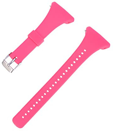 iplusmile Silikon Uhr Band Gummi- Quick Release Armband Multicolor wasserdichte Uhr Band Strap Ersatz Armband Kompatibel für Polar FT4/ FT7 (Rosa)