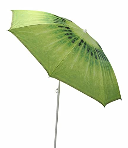 Vanilla Leisure Fruit Parasol – Colourful Camping Garden & Beach Sun Shade | Bright fruit parasol for camping, caravanning, garden, beach and outdoor use