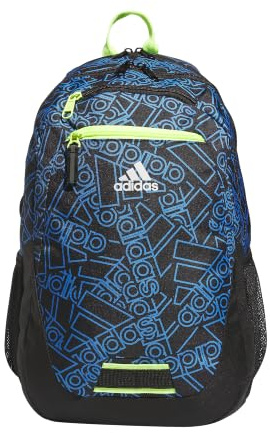 adidas Unisex Foundation Backpack for Laptop, Book Bag With Sleeve, Large Durable Athletic Gym Bag Backpack Bag (pack of 1)