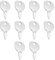 Lot de 10 clés de démarrage d'allumage 52813000 365410 compatibles avec John Deere Tracteur Compatible avec Murray Compatible avec MTD Compatible avec Snapper
