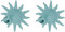 ATELIERS 28 2 Pinces Soleil Jade