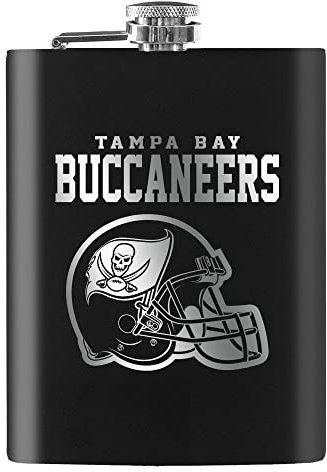 Tampa Bay Buccaneers NFL Flachmann Flask Edelstahlflasche 235 ml