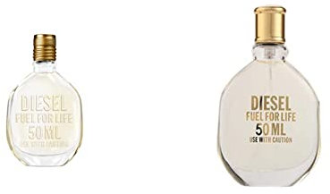 Diesel - Fuel for Life Eau de Toilette pour Homme 50ml + Fuel For Life Eau de Parfum pour Elle 50ml - Lot de 2