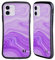 Head Case Designs Offizielle Suzan Lind Violett Wirbel Aus Marmor Hybride Handyhülle Hülle Huelle kompatibel mit Apple iPhone 11