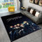 YZGAH Streunende Kinder Kpop Sänger Stern Bereich Teppich, Teppich Teppich Für Wohnzimmer Schlafzimmer Sofa Fußmatte Dekoration, Kinder Spielen rutschfeste Bodenmatte P6623 160X200Cm