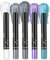 Erinde 5Pcs Glitzer Lidschatten Stift Set, Wasserfest & Langanhaltend Eyeshadow Stick, Perlglanz Creme Crayon Eyeliner, Hochpigment Metallic Shimmer Augen Makeup Pen