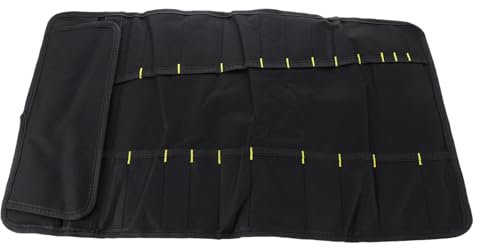 MAGICLULU 1 Rollo 22 Bolsa De Cuchillos Bolsa De Utilidad De Chef Caso De Lona Kn i Fe Porta Cortador Portátil Suministros De Chef Hogar Valija Multifunción Viajar Tela Oxford