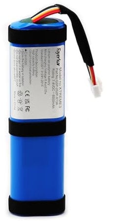 Fayerkar Latest battery is suitable for Xtreme3 battery, jbl drum 3 battery, GSP-2S2P-XT3A loudspeaker lithium battery (7.4 V 6500 mAh)
