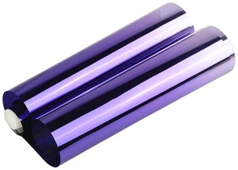MOCNT Bande Solaire pour Voiture 20cm X 150cm Bande de Film Solaire Pare-soleil pour Pare-brise de Voiture Film de Teinte de Vitre Solaire Protection Film Dégradé Violet