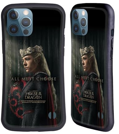 Head Case Designs Offizielle House of The Dragon: Television Series Rhaenyra Charakter-Posters Aus Staffel 2 Hybride Handyhülle Hülle Huelle kompatibel mit Apple iPhone 13 Pro Max