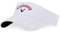Callaway Unisex Liquid Metal Visor Beanie-Mütze, Weiß/Karidnal, Einheitsgröße EU