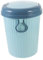 WATIIFUFU Küchenabfalleimer Mülleimer Müll Kontainer Papierkorb Wäschekorb toilet bin abfalleimer küche laundry basketball hoop Dose für Badezimmer Mülltonne mit Deckel Plastik Blue