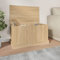 ShGaxin Truhe Sonoma-Eiche 70x40x38 cm Holzwerkstoff Sitzbank Mit Stauraum, Wäschetruhe, Spielzeugkiste, Aufbewahrungstruhe, Aufbewahrung, Jugendzimmer Möbel, Truhenbank Mit Stauraum - 816507