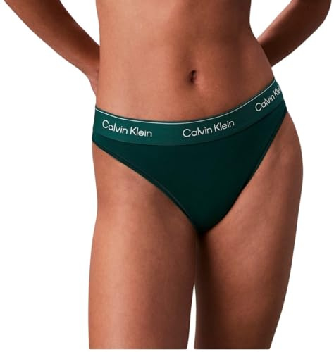 Calvin Klein Women’s High Leg Briefs with Logo Waistband
