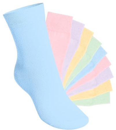 Footstar EVERYDAY! 10 Paar Kinder Socken Klassische wadenhohe Strümpfe für Mädchen & Jungen