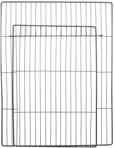 Milisten Cat Cage Door Detachable Wire Cage Panel for Cats Rabbits and Small Pets Secure Mesh Playpen Accessory with Easy Access Ventilation Compatible with Indoor Cat and Pet Enclosure
