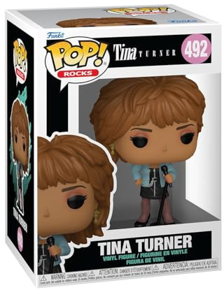 Funko POP! Rocks: Tina Turner - What's Love Got to Do with It | Offizieller Fanartikel und Merch - Vinyl Sammelfigur als Regal Deko - Geschenkidee zum Geburtstag für Fans und Sammler