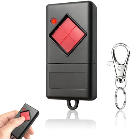 Garagentor Handsender 40,685MHz 1 Stück Ersatz-Fernbedienung für Dicket MAHS40, MAHS40-01, MAHS40-04 40 MHz, Garagentoröffner Kompatibel mit Dickert 40,685MHz Dip-Schalter Garagenfernbedienung
