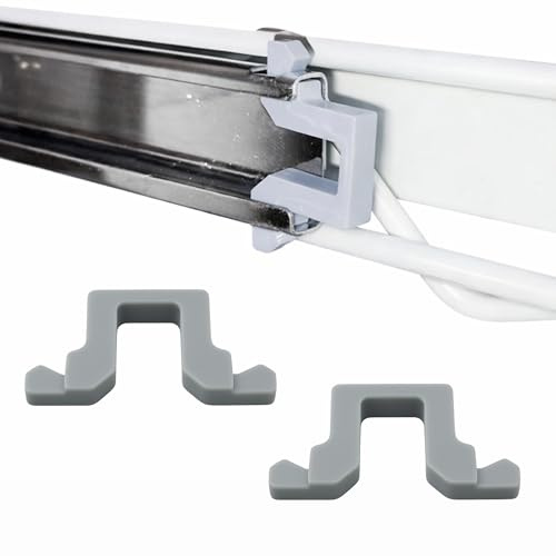 Sintrix Fab 2 x Anschlag für die Korbführung/Endanschlag Heckschiene. Kompatibel mit Miele Geschirrspüler 2154400. Laufstopp Clip Stopper für Besteckschublade Passend für Imperial, Privileg, Matura