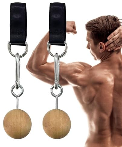 Barra de dominadas Ball Grip Ball Grip – Sujeción de entrenamiento – Asideros para escalada – Multiusos para agarres portátiles de escalada para dedos y espalda