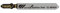 Bosch T118GFS 5-Piece 3-1/4 in. 36 TPI Basic for Stainless Steel T-Shank Jig Saw Blades