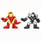Marvel Super Hero Squad Iron Man (Tony Stark version with removable helmet) vs War Machine