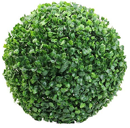 Surenhap Künstliche Buchsbaumkugel außen oder innen, Garten, Innendekoration, Hochzeiten und besondere Ereignisse, 20 cm