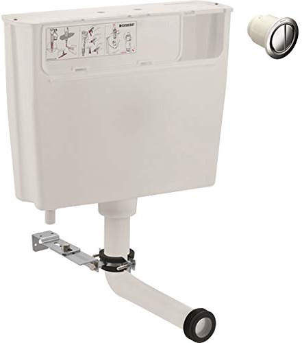 Geberit Low Height Furniture Concealed Cistern Dual Flush Front Access + Button