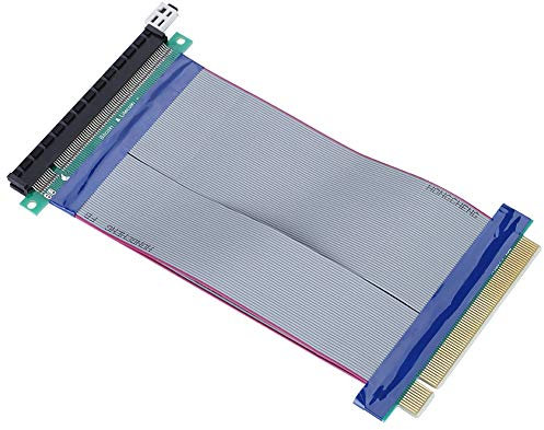 7,5 Zoll PCI Express Riser Adapter für PIC E 16x Grafikkarten Verlängerungskabel Flexibles PCI E Express Band