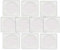 MCalle NFC-Tag ntag215 Chip Sticker Rund Weiß 30mm 540 Byte (10)