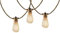 LUMISKY Solar- und Netz-Lichterketten 10 transparente LED-Lampen warmweiß FANTASY CORD SOLAR 7,50m