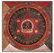Tibetischer Thangka-Stickerei-Wandteppich Mit Rahmen, Glückssymbole, Mandala-Kunstdruck Für Yoga-Schlafzimmer-Dekoration (Color : Rresin Frame, Size : 30x30cm)