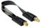 Kabelmeister SMA - Passacavo per finestra – maschio a femmina – cavo piatto coassiale HF 1.13 – per antenne 5G, LTE / 4G (cavo) – nero, circa 20 cm