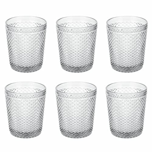 GALILEO Lot de 6 verres à eau 325 ml en verre, Tivoli