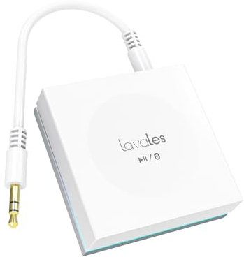 Bluetooth 5.3-Sender, Bluetooth-Audio-Adapter für Flugzeug-TV, Touch-Steuerung, kabelloser Empfänger, 3,5-mm-Klinken-AUX-Adapter, 30 Stunden Spielzeit für TV/Heim-Stereoanlage/Flugzeug/Lautsprecher