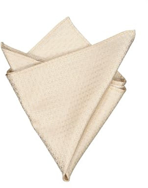 emilio adani Herren Herren Einstecktuch, 36740, 36740, Beige in Größe 111