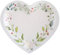 Santex Assiettes en coeur - Mariage végétal - lot de 10