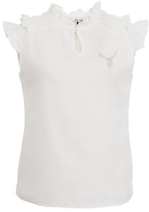 Hangowear Damen Bluse Agnes Offwhite S