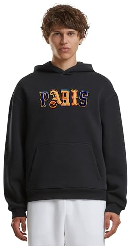 Mister Tee Paris Wording Patch Style Fluffy Hoody