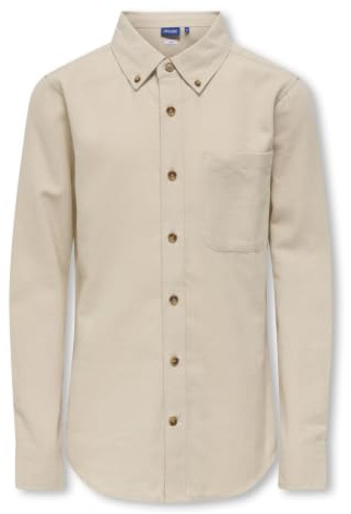 Only & Sons Jungen Osjgudmund Slim 1-pkt Shirt WVN Noos Osjgudmund Slim 1-Pkt Shirt WVN Noos (1er Pack)