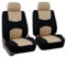 WEQTYSAB Auto-Sitzbezug, für Mini One/Cooper/Cooper S/Clubman Bequem Wasserdicht rutschfest Sitzschoner Autositzbezüge Set Autositzschoner Zubehör,A