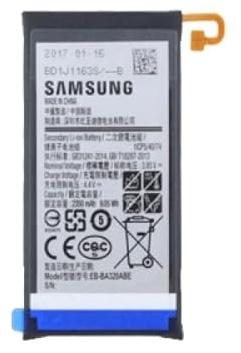 Akku kompatibel mit Samsung Galaxy A3 2017 A320F Akku EB-BA320ABE Batterie Battery Accu 3000 mAh