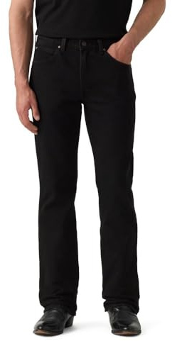 Levi's Men's 537 Western Bootcut Jeans, (New) Run The Road Rinse, 34Wx34L