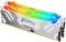 Kingston FURY Renegade DDR5 RGB Argent/Blanc XMP 48Go (2x24Go) 8000MT/s CL38 DIMM Mémoire pour PC de Gamer Kit de 2 - KF580C38RWAK2-48