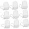 CALLARON 9Pcs Refillable Travel Bottles with Keychain Hook Flexible Empty Bottles for Handwash Lotion Shampoo Shower Gel Leakproof Compact Easy to Refill