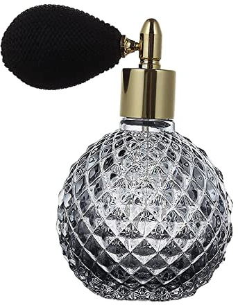 KSJOAIDDE Crystal Nachfüllbare Parfümzerstäuber-Sprühflasche, 100 ml, leere Parfümflaschen